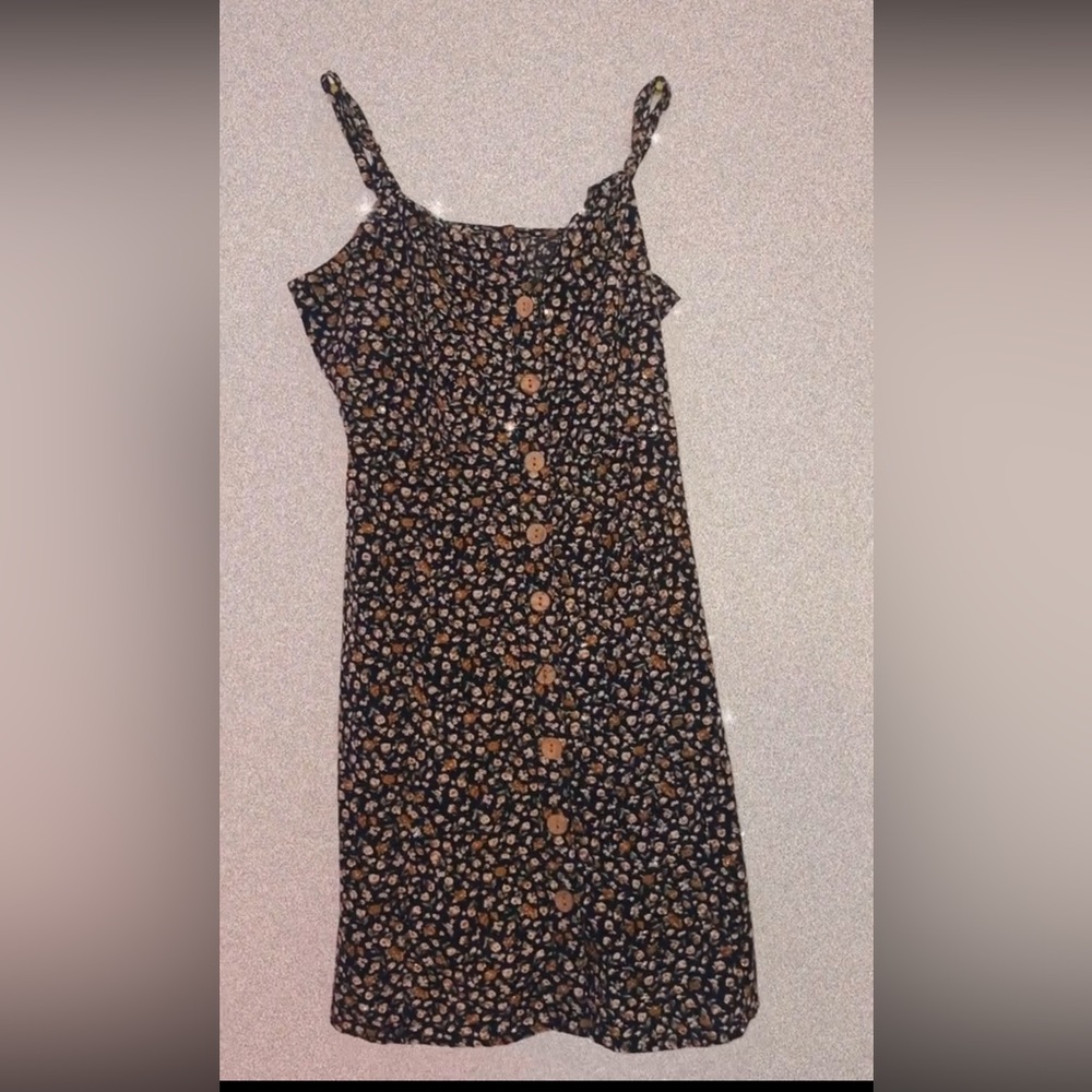 Floral loose summer dress